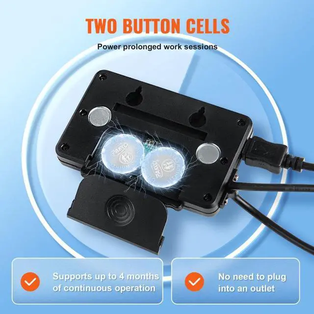 Alt view image 5 of 7 - VEVOR Digital Readout, 6'' & 12'' & 24'', Linear Scale 3 Axis DRO Display Kit with L-Shaped Brackets Z-Shaped Brackets Thickened Plates Screws Button Cells