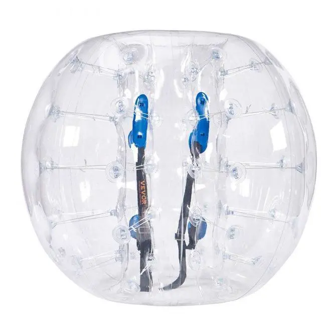 Main image of VEVOR Inflatable Bumper Ball 1-Pack, 4FT/1.2M Body Sumo Zorb Balls for Teen, 0.8mm Thick PVC Human Hamster Bubble Balls for Outdoor Team Gaming Play, Bumper Bopper Toys for Garden, Yard, Park
