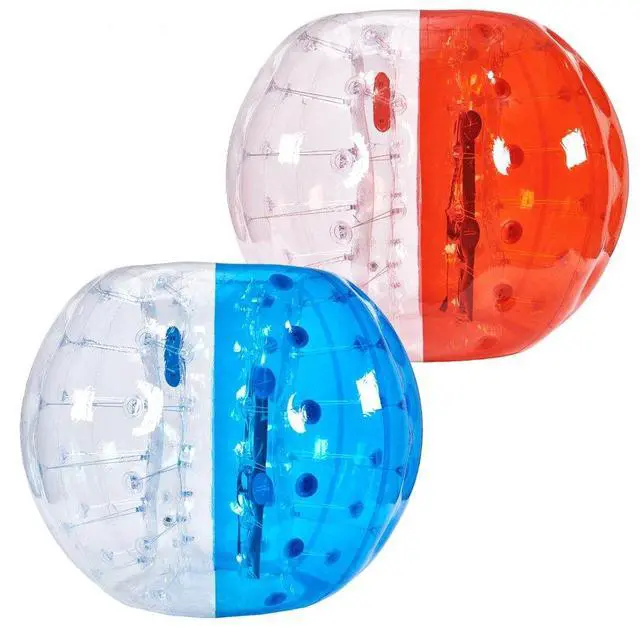 Main image of VEVOR Inflatable Bumper Balls 2-Pack, 5FT/1.5M Body Sumo Zorb Balls for Teen & Adult, 0.8mm Thick PVC Human Hamster Bubble Balls for Outdoor Team Gaming Play, Bumper Bopper Toys for Garden, Yard, Park