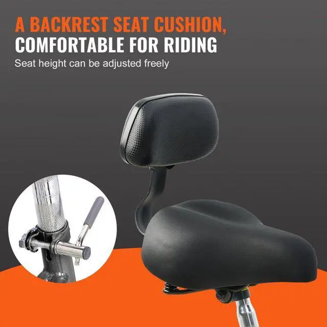 Alt view image 5 of 7 - VEVOR Adult Tricycles Bike, 7 Speed Adult Trikes, 24 Inch Three-Wheeled Bicycles, Carbon Steel Cruiser Bike with Basket and Adjustable Seat, Picnic Shopping Tricycles for Seniors, Women, Men  (Black)