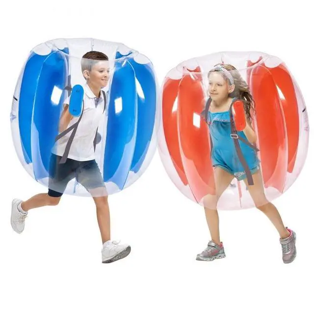 Main image of VEVOR Inflatable Bumper Balls 2-Pack, 3FT/0.9M Body Sumo Zorb Balls for Kids & Teens, Durable PVC Human Hamster Bubble Balls for Outdoor Team Gaming Play, Bumper Bopper Toys for Playground, Yard, Par