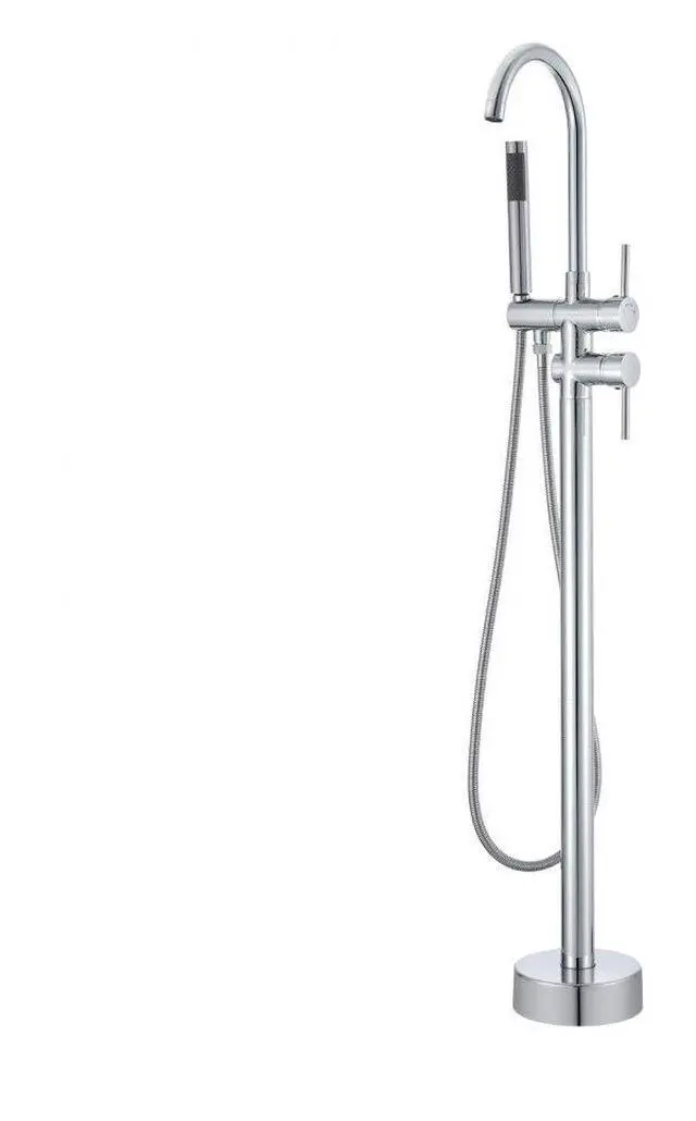 Main image of VEVOR Freestanding Bathtub Faucet Floor Mount Two Water Modes 360° for Bathing