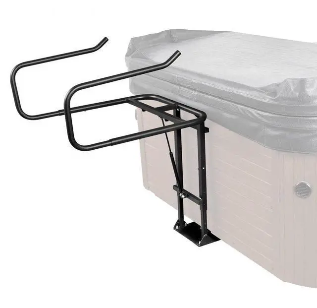 Main image of VEVOR Hot Tub Cover Lift, Spa Cover Lift, Hydraulic, Height 33.1" - 41.3" Width 53.1" - 92.5" Adjustable, Installed Underneath on one Sides, Suitable for Various Sizes of Hot Tubs, Spa