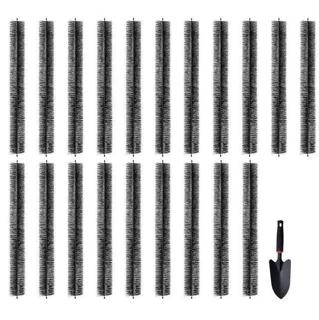 Main image of VEVOR Gutter Brush, 60 Feet Total Length 4.33 inch Diameter Gutter Cleaning Tools, Ground-Level Gutter Brush Leaf Guard for 5 Inch Gutters, Easily Clear roof Leaves and Debris, 20 Pack