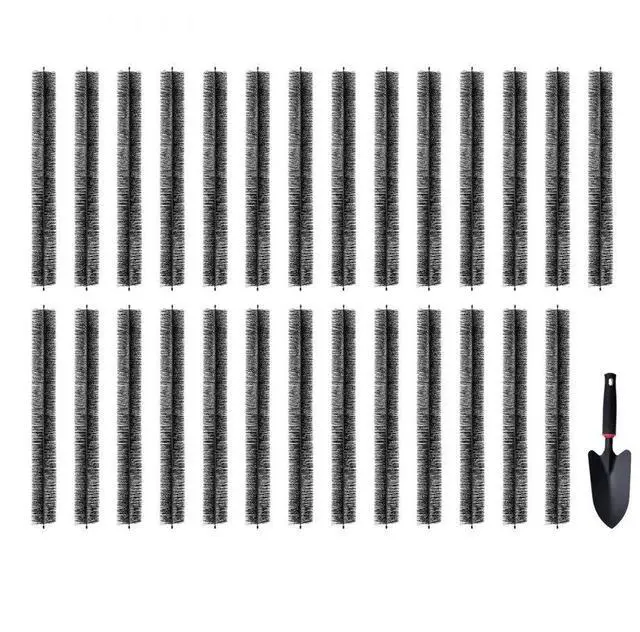 Main image of VEVOR Gutter Brush, 80 Feet Total Length 4.33 inch Diameter Gutter Cleaning Tools, Ground-Level Gutter Brush Leaf Guard for 5 Inch Gutters, Easily Clear roof Leaves and Debris, 27 Pack
