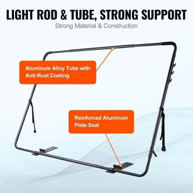 Alt view image 4 of 7 - VEVOR Hot Tub Cover Lift, Spa Cover Lift, Height 31.5" - 41.3" Width 53" - 92.5" Adjustable, Installed at the Bottom on One Side, Suitable for Various Sizes of Rectangular Bathtubs, Hot Tubs, Spa