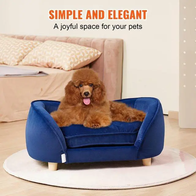 Alt view image 7 of 7 - VEVOR Pet Sofa Dog Couch for Medium-Sized Dogs and Cats Dog Sofa Bed 81 lbs