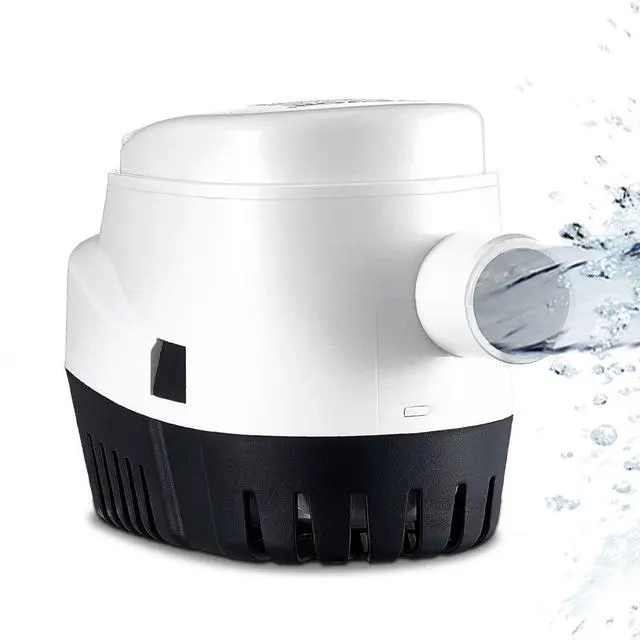 Main image of VEVOR Bilge Pump, 1100GPH 12V Automatic Submersible Boat Bilge Water Pump with Float Switch, 1.1" Outlet Diameter, Small Boat Bilge Pump, Marine Electric Bilge Pump for Boats, Ponds, Pools, Basements