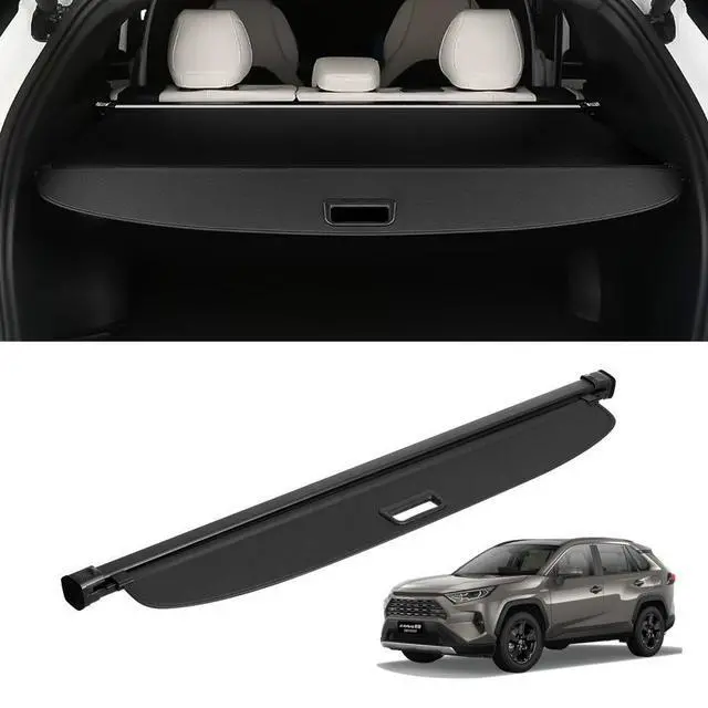 Main image of VEVOR Retractable Cargo Cover for Toyota RAV4 2019-2024 Upgrade Rear Trunk Cover