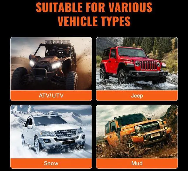 Alt view image 6 of 7 - VEVOR 2" Trailer Shackle Hitch Receiver D-Ring Recovery for Truck Jeep 52900 lbs