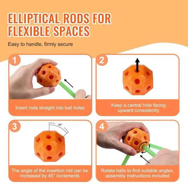 Alt view image 4 of 7 - VEVOR Glow In The Dark! Christmas Gift! Tent Fort Building Kit for Kids Glow In The Dark STEM Construction Toy 85P