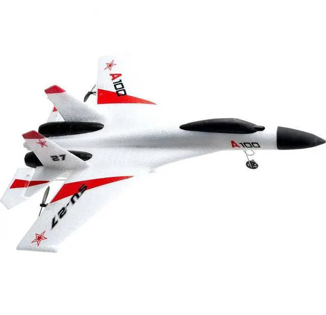 Main image of VEVOR RC Airplane Fighter EPP Foam RC Plane Toy 2.4GHz Remote Control 3D/6G Mode