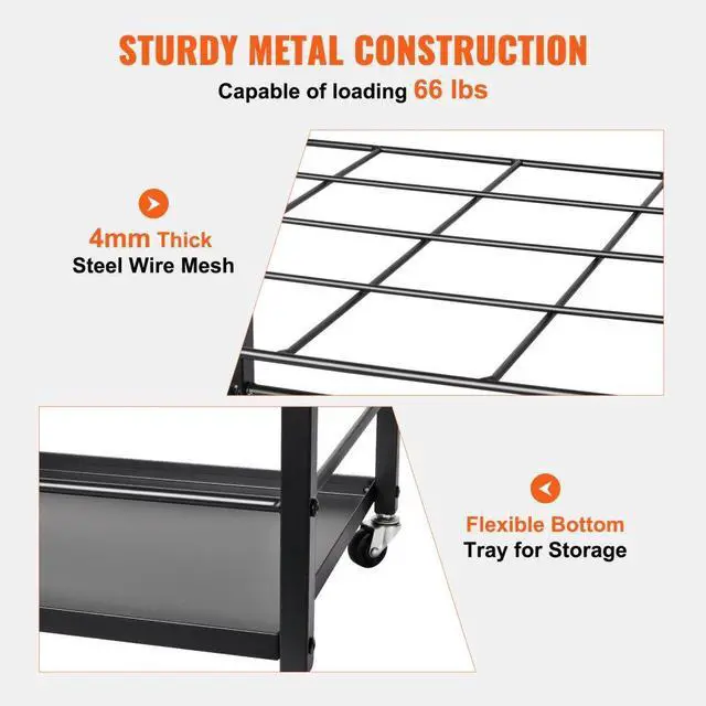 Alt view image 3 of 7 - VEVOR  Blueprint Storage Rack 20 Slots Mobile Roll File Holder for Architectural, Blue Print Storage Organizer - Mobile Roll File Cart, Construction Plan Holders, Blueprint Cabinet with Wheels, Roll
