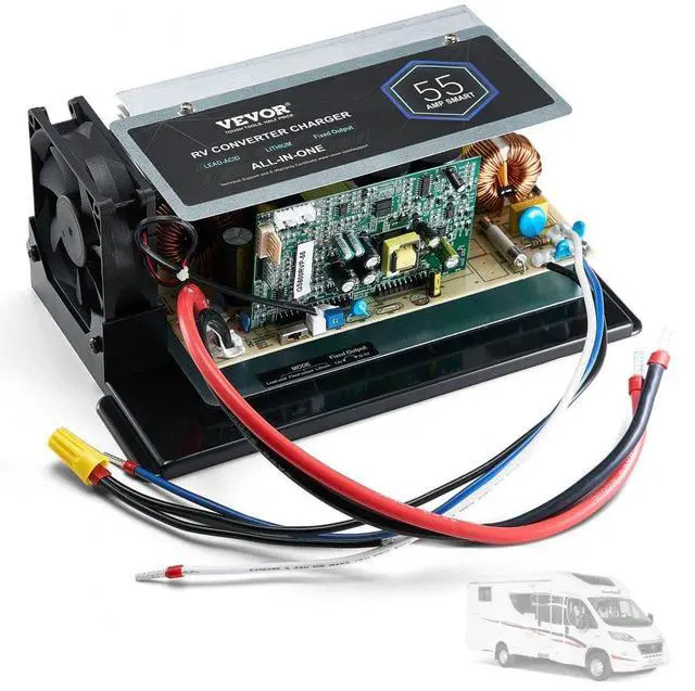 Main image of VEVOR WF-8955-AD-MBA Main Board Assembly 55 Amp RV Converter Replacement Unit