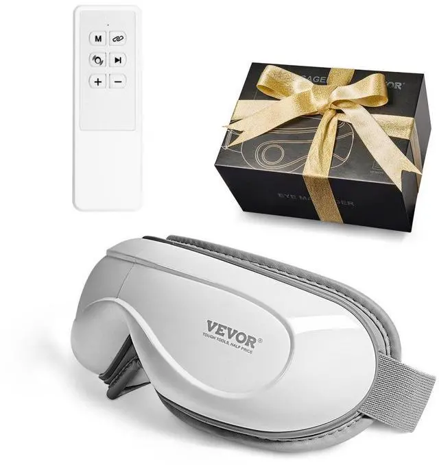 Main image of VEVOR Eye Massager with Heat & Remote Eye Care Device 5 Modes Bluetooth Music