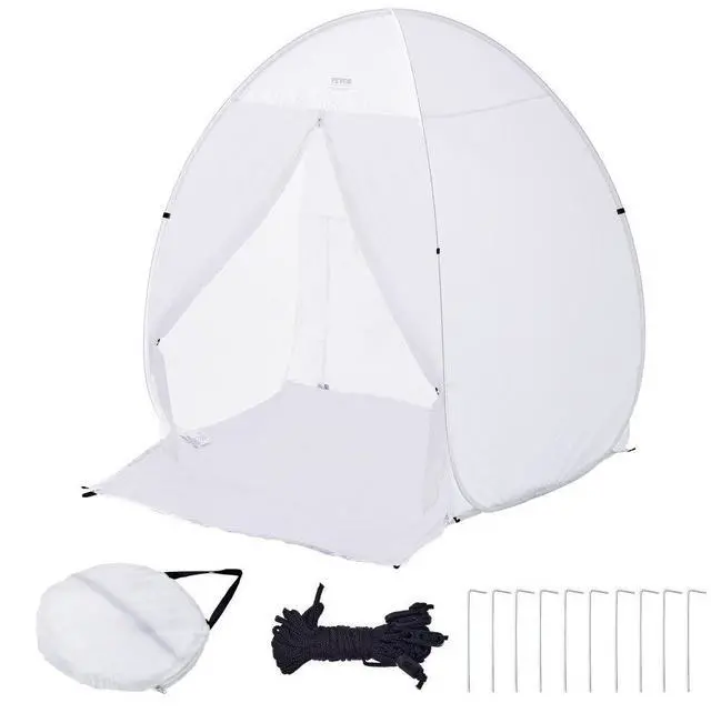 Main image of VEVOR Spray Paint Shelter Portable Spray Paint Tent Booth 60x60x70 in Pop Up