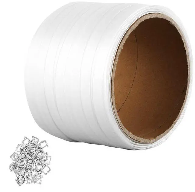 Main image of VEVOR Packaging Woven Strapping Roll 3/4" x 0.03" x 330' Banding Strap 1763 lbs