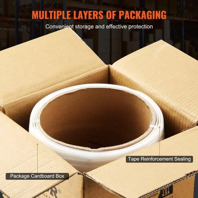 Alt view image 6 of 7 - VEVOR Packaging Woven Strapping Roll 3/4" x 0.03" x 330' Banding Strap 1763 lbs