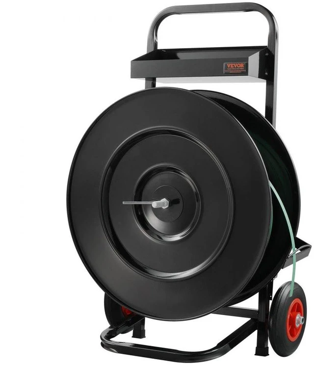 Main image of VEVOR Strapping Dispenser Banding Cart for PET/PP Strapping Roll 16"/8" Core