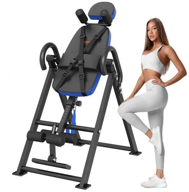 Main image of VEVOR Inversion Table Foldable Strength Training Equipment Hang Exercise Bench