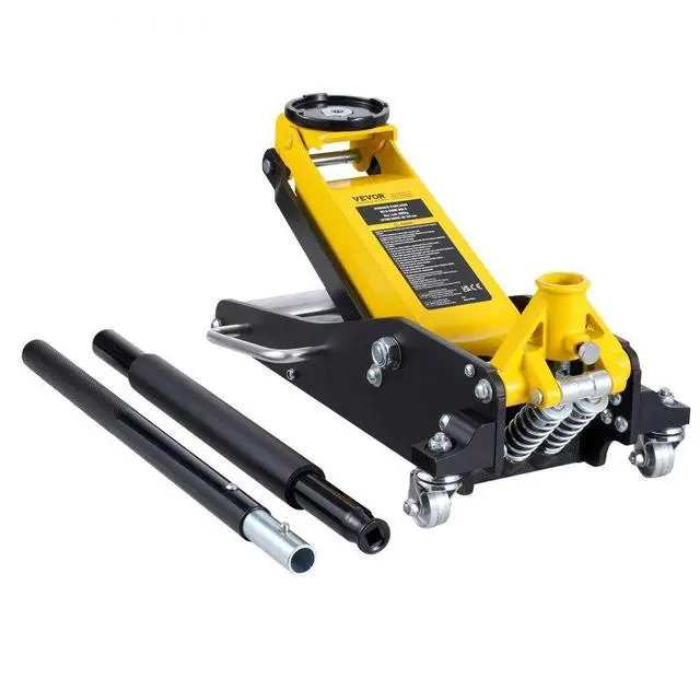 Main image of VEVOR Low Profile Floor Jack 2 Ton Heavy Duty Dual Piston Rapid Pump