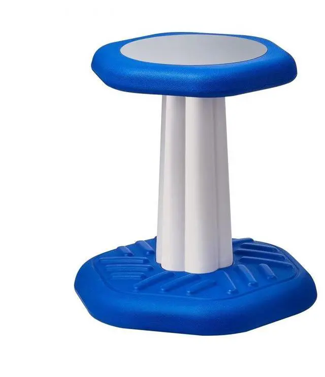 Main image of VEVOR Kids Wobble Chair, Active Chair with Sponge Cushion, Wobble Stool Improves Focus, Posture and Calm Children, Ideal for Schools and Preschools, Age 3-7, Blue