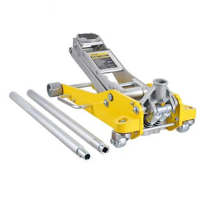 Main image of VEVOR  Low Profile Floor Jack 3 Ton Heavy Duty Dual Piston Rapid Pump