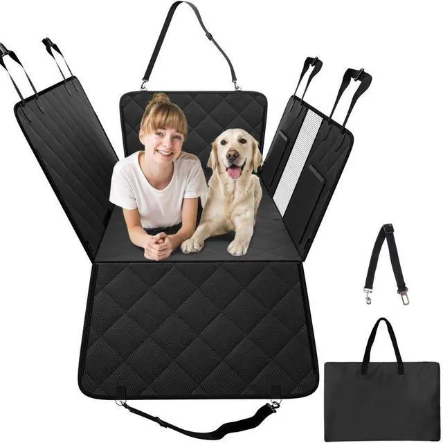 Main image of VEVOR 53 x 24.8 in Dog Car Seat Cover for Back Seat Waterproof 600D for Cars