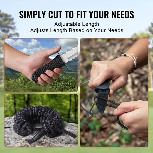 Alt view image 6 of 7 - VEVOR 3/8in Bungee Cord 120 ft/36 m Spool Heavy Duty Bungee Straps 100% Stretch