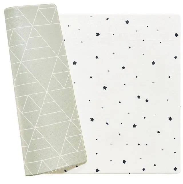 Main image of VEVOR 55"x79" Baby Play Mat Kids Crawling Soft Activity Floor Playmat 2 Side