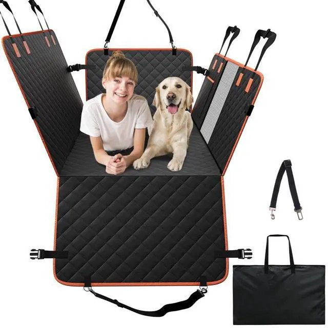 Main image of VEVOR 51.2 x 27.6 in Dog Car Seat Cover for Back Seat Waterproof 600D for SUV