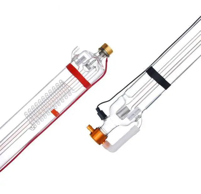 Main image of VEVOR  90W CO2 Laser Tube 49.2 in / 1250 mm Borosilicate Glass Laser Cutter Tube