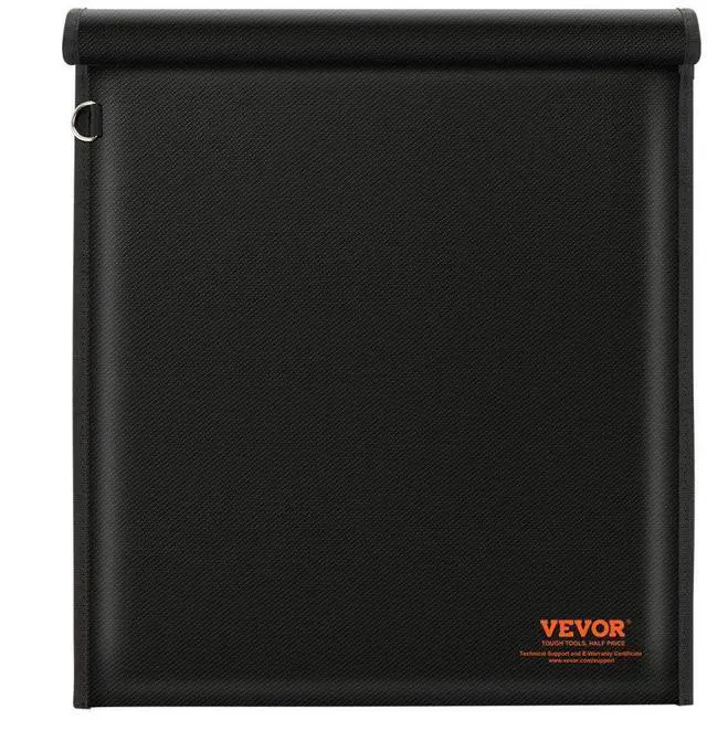 Main image of VEVOR Faraday Bag, Faraday Pouch Set for Laptop (16.9 x 15), Fireproof & Waterproof Faraday Signal Blocking Holder for Car Keys, Phones & Tablets, Anti-Theft Pouch & Anti-Hacking Case Blocker, Black
