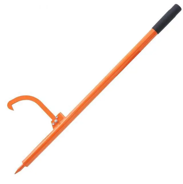 Main image of VEVOR Log Peavey 46.5 in Metal Handle Log Lifter Max 19 in Opening Log Roller