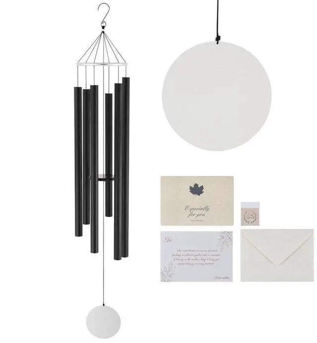 Main image of VEVOR Wind Chimes for Outside 66-Inch Aluminum Memorial Deep Tone Wind Chimes