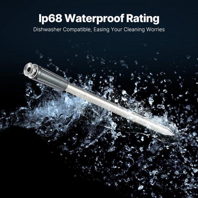 Alt view image 5 of 7 - VEVOR Wireless Meat Thermometer Bluetooth Meat Probe 500 ft Range for Cooking