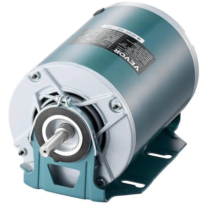 Main image of VEVOR 1/2HP Furnace Blower Motor 1720RPM, 115V 7.1A Belt Drive Blower Motor Single Phase - 0.5" Shaft Diameter, 1.6" Shaft Length, CW/CCW Rotation