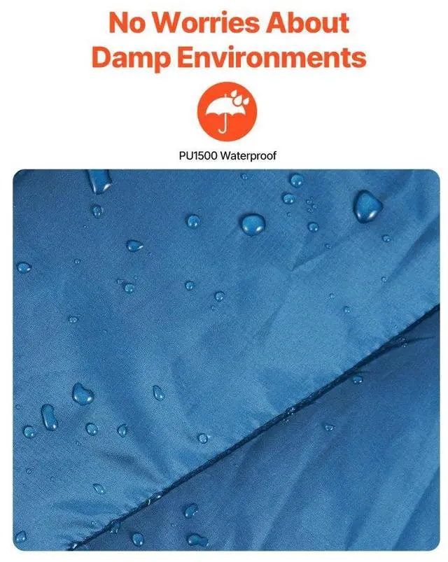 Alt view image 3 of 7 - VEVOR Camping Blanket 75" x 52" Wearable Warm Stadium Blanket Outdoor Printed