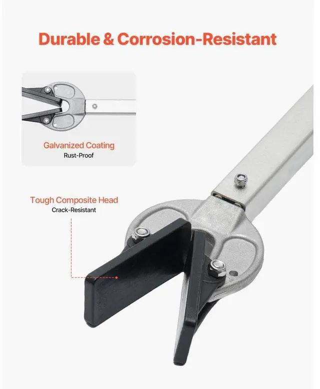 Alt view image 4 of 7 - VEVOR Adjustable Transom Saver 23-35 in Boat Transom Saver with Composite Head
