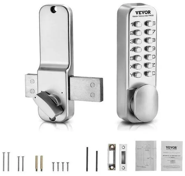 Main image of VEVOR Mechanical Keyless Entry Door Lock 14 Key Mechanical Door Locks Single-Side