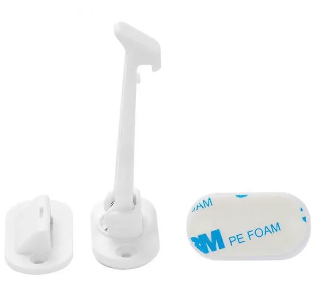 Main image of VEVOR Cabinet Latch Locks 12 Pack Child Safety Cabinet Locks Adhesive Invisible