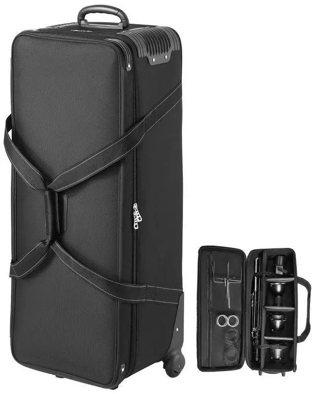 Main image of VEVOR Studio Equipment Trolley Case 39.37 x 14.96 x 12.60 in Rolling Camera Carry Bag