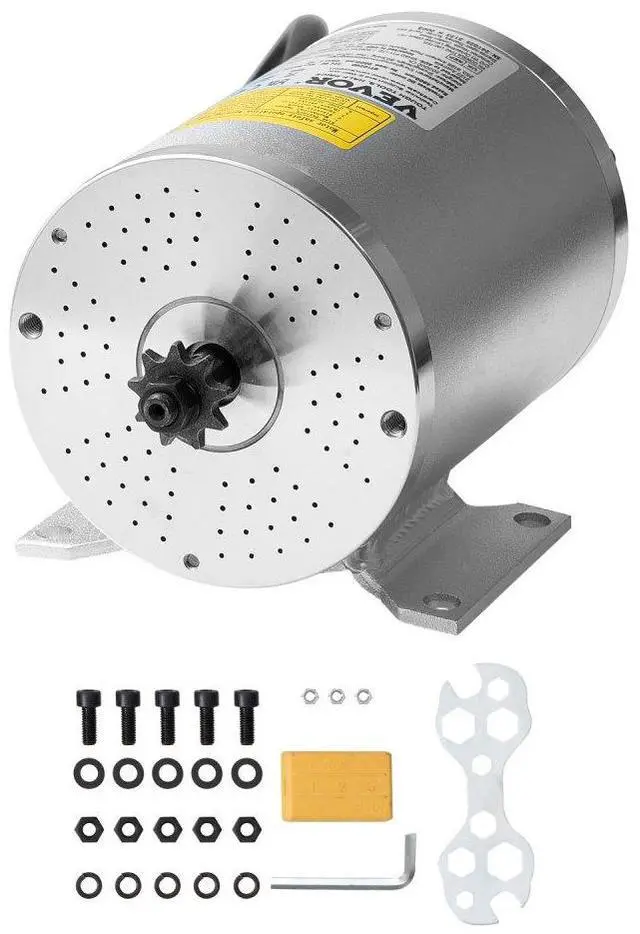 Main image of 1800W Electric Brushless DC Motor 48V 4500rpm Motor for E-Bike Dirt Bike DIY