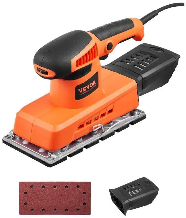 Main image of VEVOR 1/2 Sheet Sander 320W Max 12000 RPM Sheet Finishing Sander for Woodworking