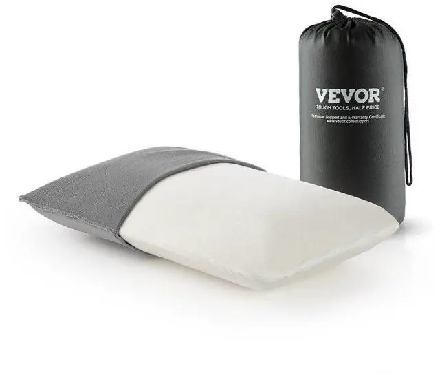 Main image of VEVOR Camping Pillow Lightweight Portable Travel Pillow Memory Foam & Washable Cover