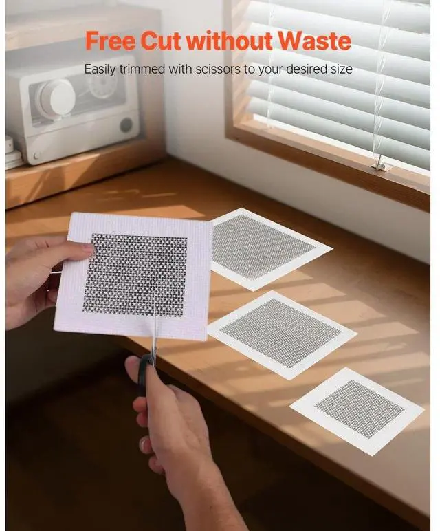 Alt view image 5 of 7 - VEVOR 16PCS Drywall Repair Kit 4/6/8-inch Self-Adhesive Dry Wall Repair Patch Kit