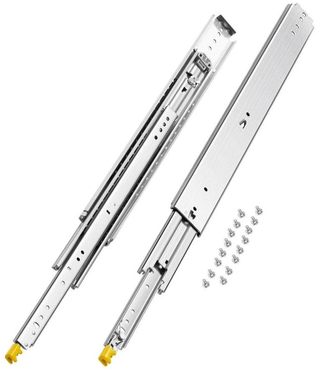 Main image of VEVOR 1 Pair 18-60 in Soft-Close Drawer Slides Ball Bearing Full Extension
