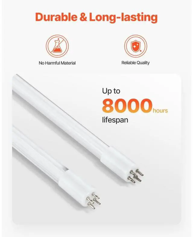 Alt view image 6 of 7 - VEVOR 110V 12W UV Water Purifier 1GPM Ultraviolet Water Purifier Filter