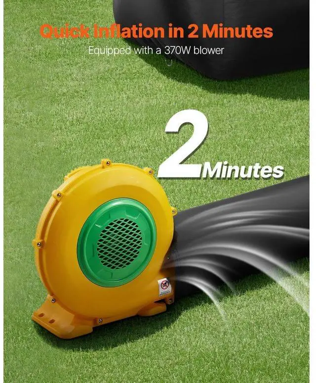 Alt view image 3 of 7 - Inflatable Soccer Dart Board over 8 ft High with 9 Kick Balls & Air Pump