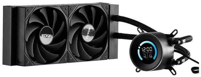 Main image of VEVOR CPU Liquid Cooler AIO CPU Water Cooler with 120 mm PWN Fans for Intel AMD